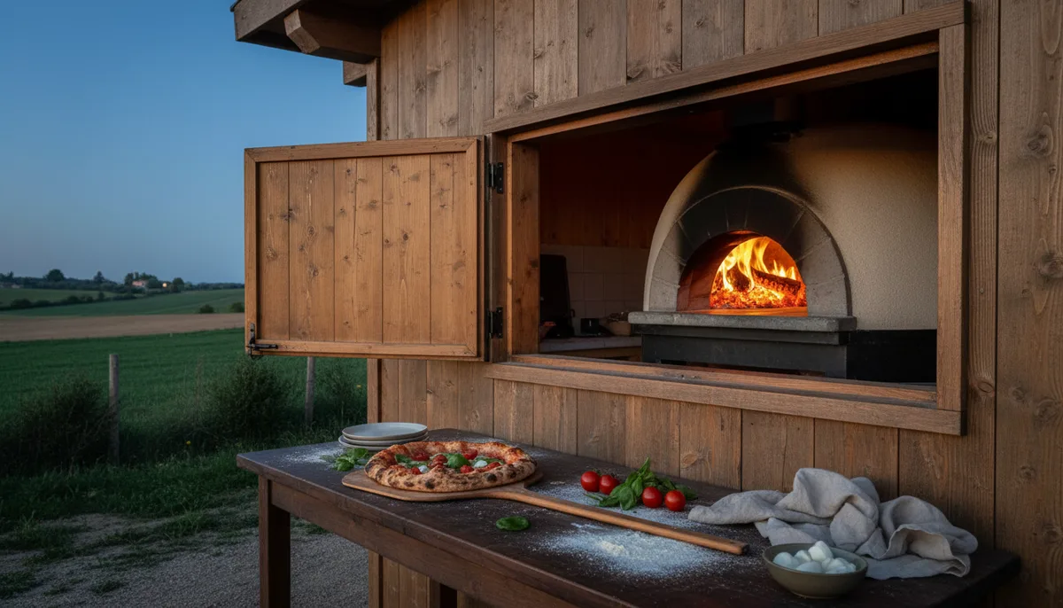 Cabane à pizza : concept artisanal, menu et spécialités au four à bois