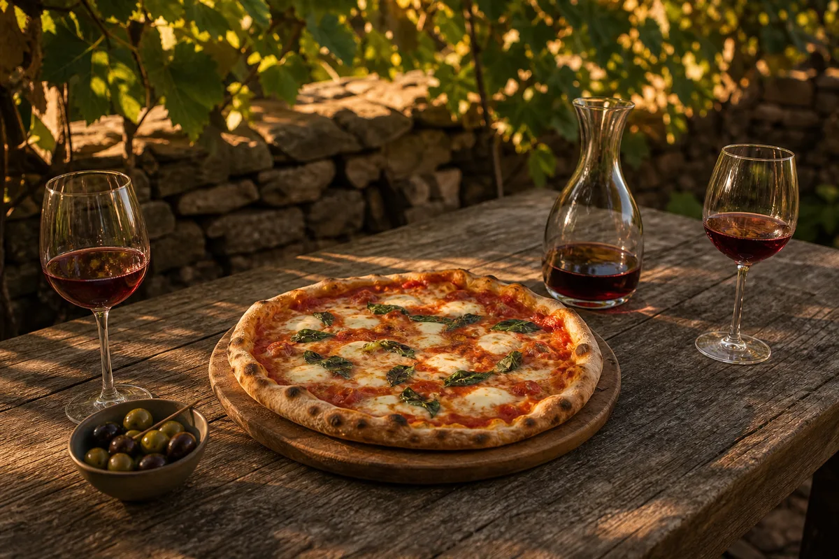 Quel vin avec une pizza ? Accords par garniture et terroir